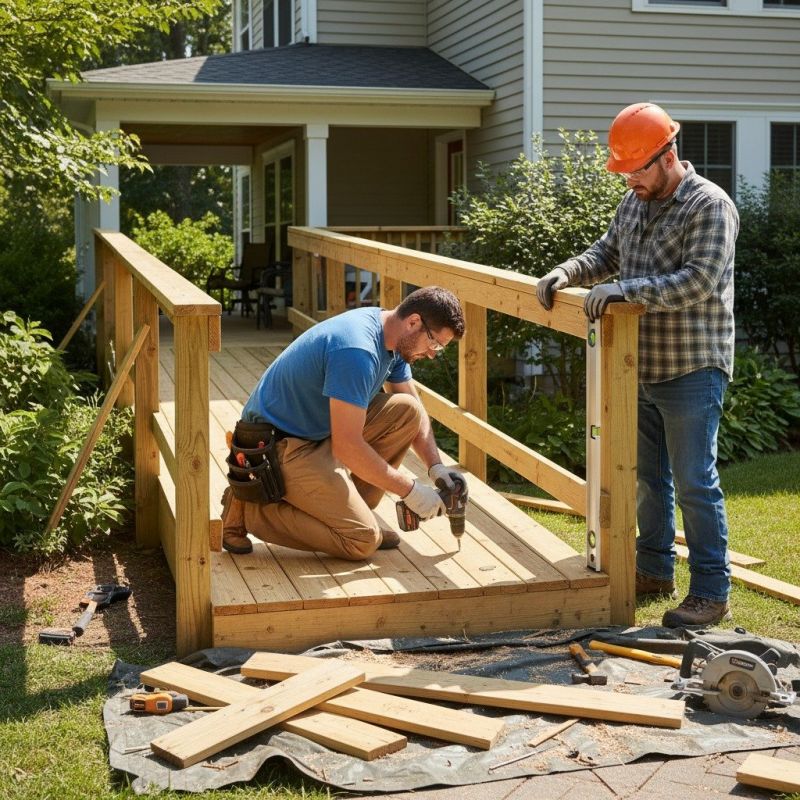 Handicap Ramp Repair in Alpharetta, GA